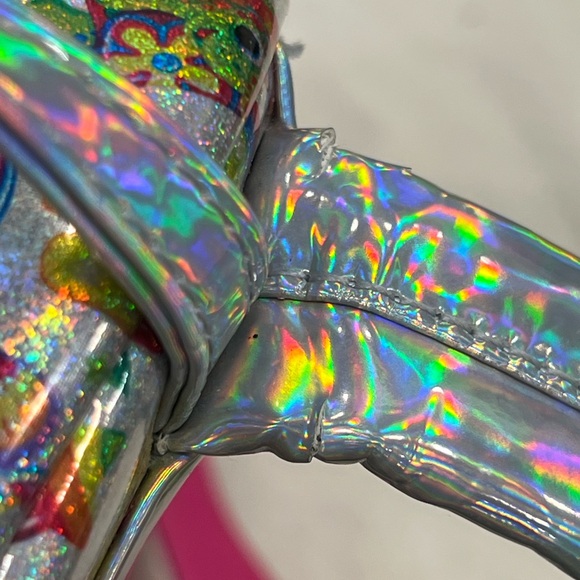 Loungefly x Lisa Frank AOP Irridescent Mini Backpack - Picture 14 of 14